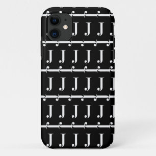 Capa Para iPhone 11 Monograma - Letra Inicial J