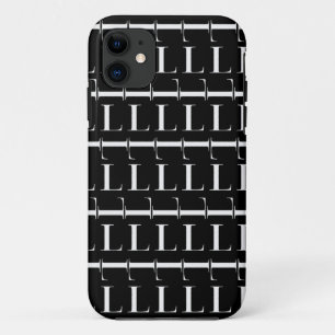Capa Para iPhone 11 Monograma - Letra inicial L
