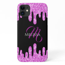 Monograma preto-colorido brilhante