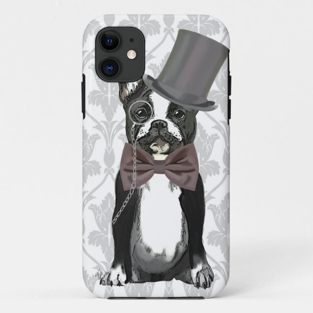Capa Para iPhone 11 Monsieur Bulldog (Verso)