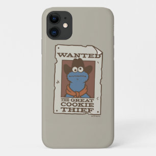 Capa Para iPhone 11 Monstro das Bolachas Cartaz de Procurado