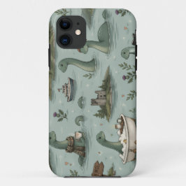 Capa Para iPhone 11 Monstro do Lago Ness