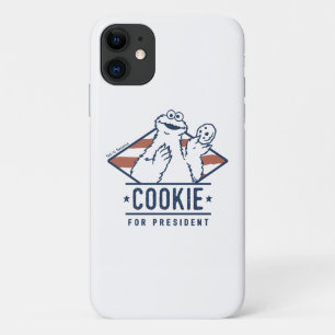 Capa Para iPhone 11 Monstro dos Biscoitos Antigo para Presidente