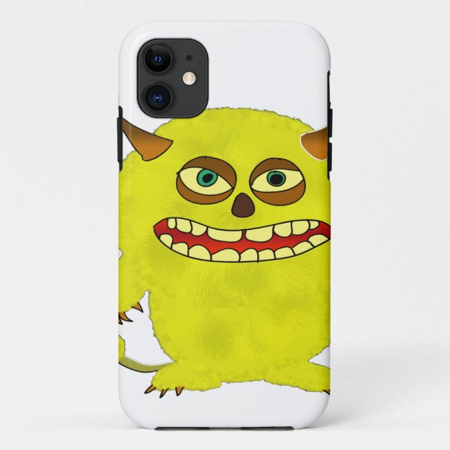 Capa Para iPhone 11 monstro troll halloween estremecer (Verso)