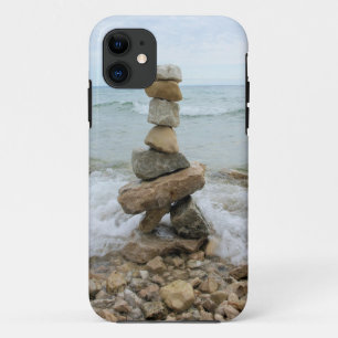 Capa Para iPhone 11 Monte de pedras da rocha (coluna) - ilha de