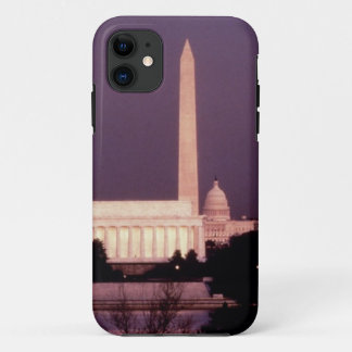 Capa Para iPhone 11 Monumento de Washington, o Capitólio e Jefferson