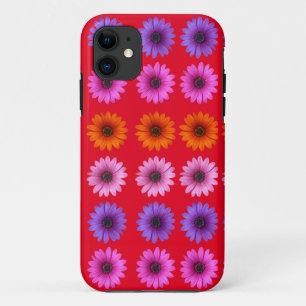 Capa Para iPhone 11 Moody Modern Winter Botanic Christmas Red