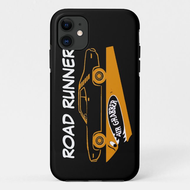 Capa Para iPhone 11 Mopar - Plymouth Road Runner Air Grabber - (Verso)