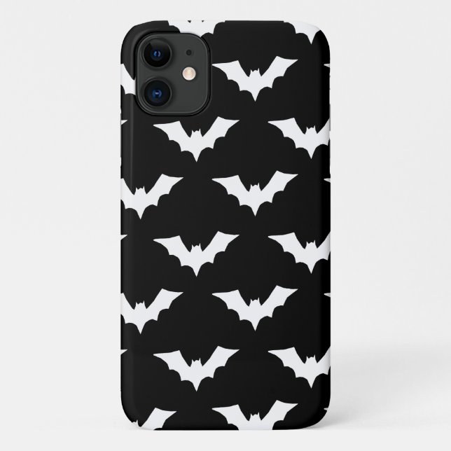 Capa Para iPhone 11 Morcegos Vampiros Góticos (Verso)