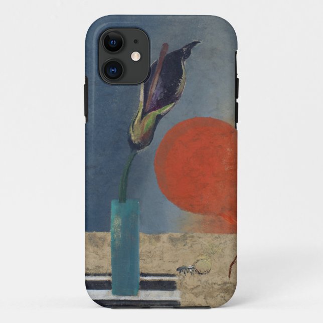 Capa Para iPhone 11 Morris Graves Black Lily do Casemato do Nilo (Verso)