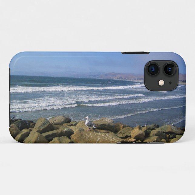 Capa Para iPhone 11 Morro Bay, Califórnia (Verso (horizontal))