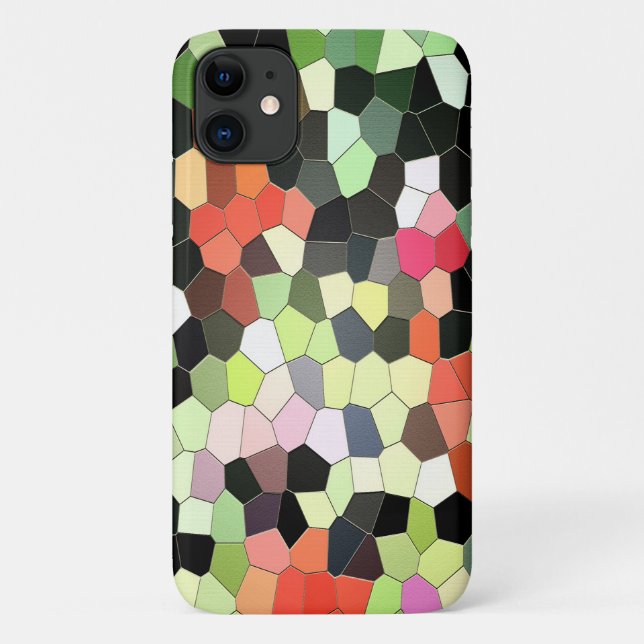 Capa Para iPhone 11 Mosaicamente Divertido...... (Verso)
