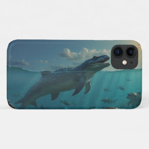 Capa Para iPhone 11 Mosassauro (Arte do Dinossauro)
