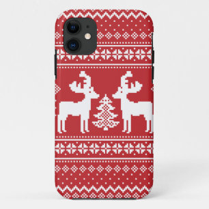 Capa Para iPhone 11 Motif de Natal
