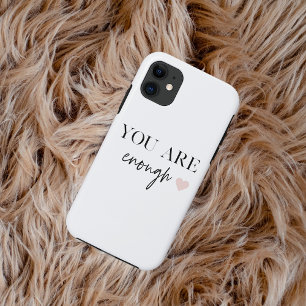 Capa Para iPhone 11 Motivação Positiva Você Já É Suficiente