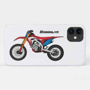 Capa Para iPhone 11 Moto de terra vermelha