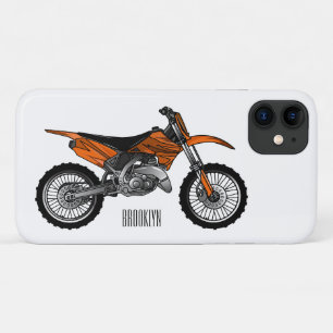 Capa Para iPhone 11 Moto fora-de-estrada/desenho animado