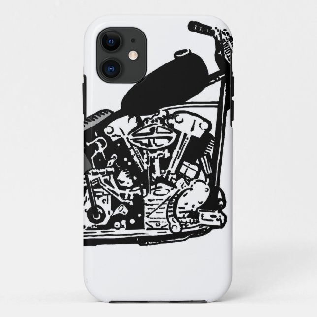 Capa Para iPhone 11 Motocicleta principal de 68 juntas (Verso)