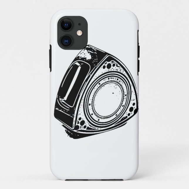 Capa Para iPhone 11 Motor de rotação (Verso)