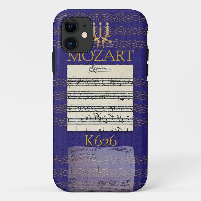 Capa Para iPhone 11 Mozart Requiem (Verso)