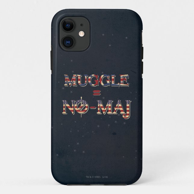 CAPA PARA iPhone 11 MUGLE™ = NO-MAJ™ (Verso)