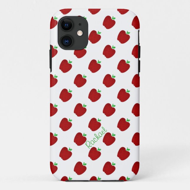 Capa Para iPhone 11 Muitas Maçãs Para O Professor (Verso)
