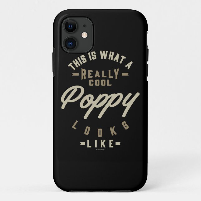 Capa Para iPhone 11 Muito Legal Poppy (Verso)