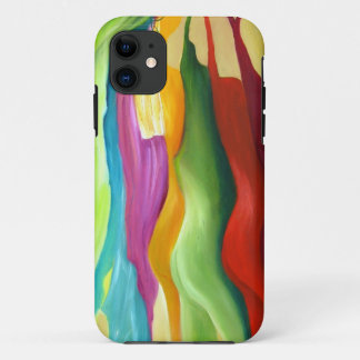 Capa Para iPhone 11 Muito pintura abstrata do colorfull