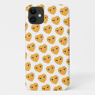 Capa Para iPhone 11 Muitos corações bonitos com olhos em branco
