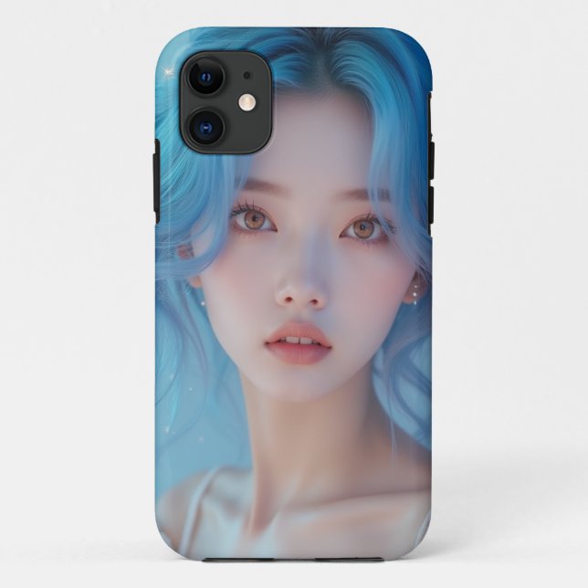 Capa Para iPhone 11 mulher da Coreia do Sul (Verso)
