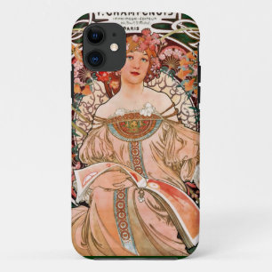 Capa Para iPhone 11 Mulher de Champagne - F. Champenois Imprimeur