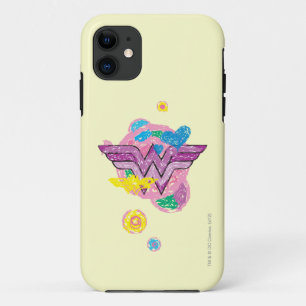 Capa Para iPhone 11 Mulher Maravilha Escrivões Coloridos
