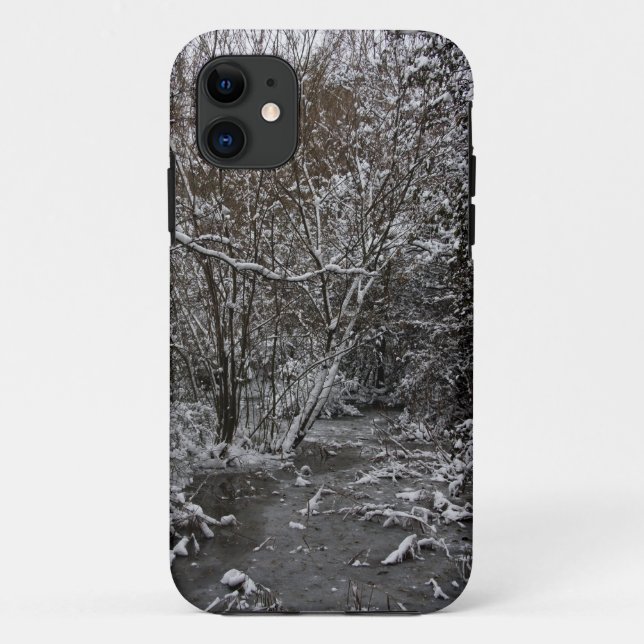 Capa Para iPhone 11 Mundo congelado (Verso)