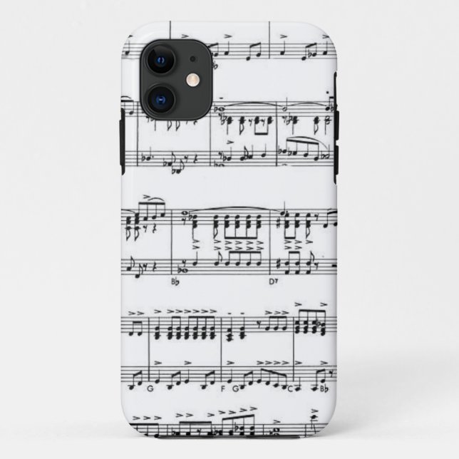 Capa Para iPhone 11 Música (Verso)