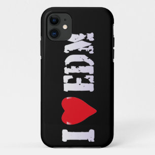 Capa Para iPhone 11 Música - Eu amo EDM - capa de iPhone