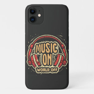 Capa Para iPhone 11 Música No Mundo Inteiro