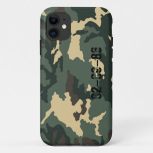 Capa Para iPhone 11 Muster de Camouflage