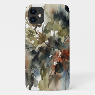Capa Para iPhone 11 Muted Forest Watercolor