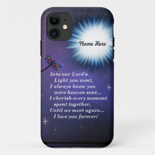 Capa Para iPhone 11 Na libélula clara