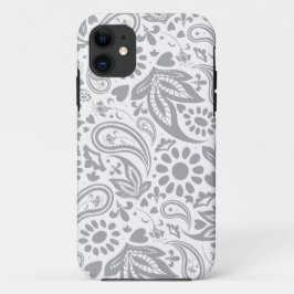 Capa Para iPhone 11 Na moda Branco da cinza da  Padrão