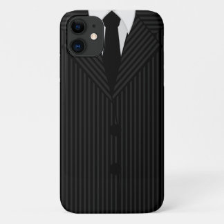Capa Para iPhone 11 Na moda Legal Pinstripe Suit e Tie