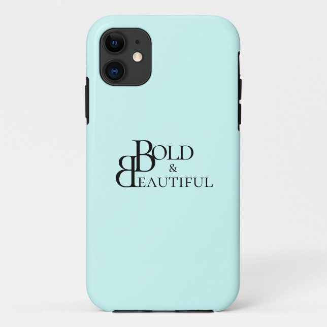 Capa Para iPhone 11 Na moda Monogramas - Design (Verso)