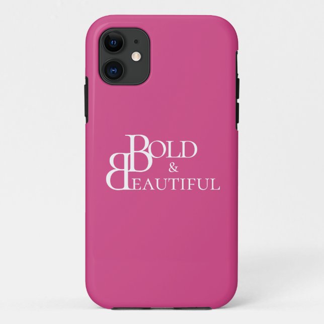 Capa Para iPhone 11 Na moda Monogramas - Design (Verso)