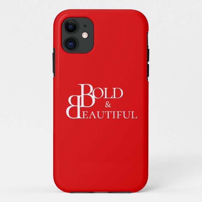 Capa Para iPhone 11 Na moda Monogramas - Design (Verso)