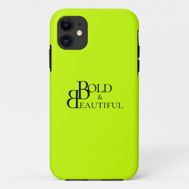 Capa Para iPhone 11 Na moda Monogramas - Design (Verso)