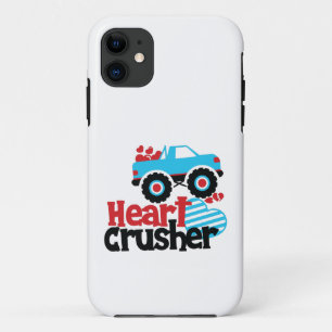 Capa Para iPhone 11 Namorados de Cruzador do Coração de Caminhão-Azul