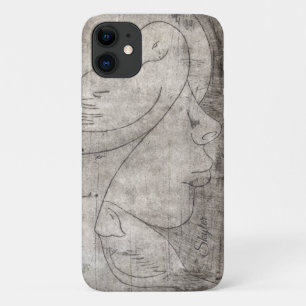 Capa Para iPhone 11 Namorando uma garota que ama animais
