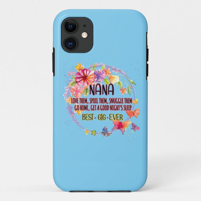 Capa Para iPhone 11 Nana Os Ama E Os Engana (Verso)