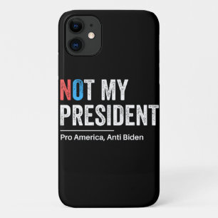 Capa Para iPhone 11 Não é meu presidente