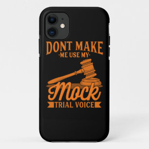 Capa Para iPhone 11 Não Faça Com Que O Advogado Use A Minha Voz De Ava